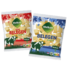 Melkan kaasblokjes
